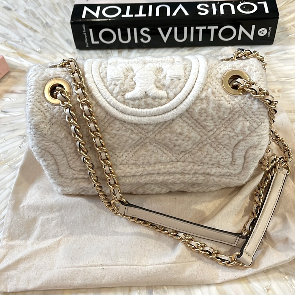 Tory Burch Fleming Soft Boucle Bag